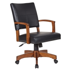 Office Star Deluxe Ergonomic Wood Mid