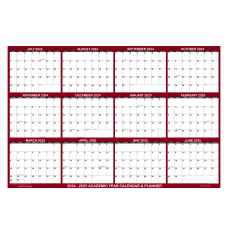 2024 2025 SwiftGlimpse Academic Wall Calendar