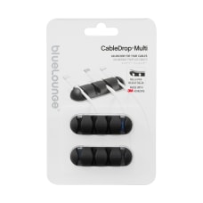 Bluelounge CableDrop Multi Cable Router Clips