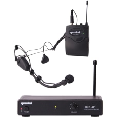 gemini UHF 01HL Wireless Microphone System