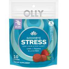 OLLY Goodbye Stress Berry Verbena Gummies