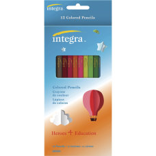 Integra Colored Pencils Assorted Pack Of