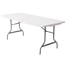 Realspace Molded Plastic Top Folding Table