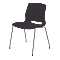KFI Studios Imme Stack Chair BlackSilver