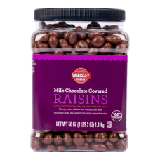 Wellsley Farms Milk Chocolate Covered Raisins