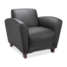 Lorell Accession Bonded Leather Reception Club