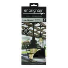 Enbrighten Caf Light Shades Bronze Pack