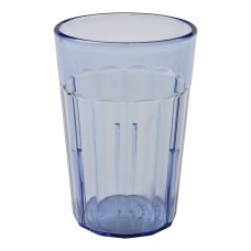 CAMBRO 8oz tumbler cup 6/pack SLATE BLUE 