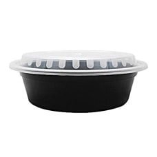 Karat Round Plastic Takeout Food Containers