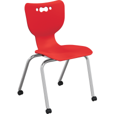MooreCo Hierarchy Armless Caster Chair 18