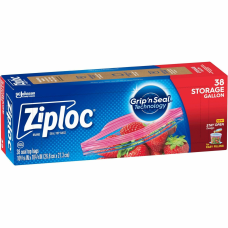 Ziploc Stand Up Storage Bags Blue