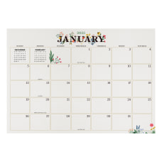 2025 TF Publishing Monthly Desk Calendar