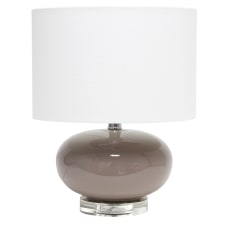 Lalia Home Ovaloid Glass Table Lamp
