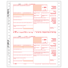 ComplyRight 1098 Tax Forms 3 Part