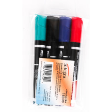 Integra Dry Erase Markers Assorted 4