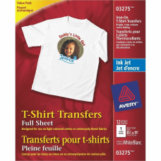 Avery T Shirt Transfers for Inkjet