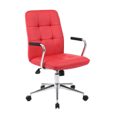Boss Office Products Modern Mid Back