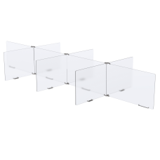 MARVEL 8 Way Table Divider ClearSilver