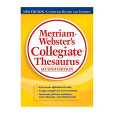 Merriam Websters Collegiate Thesaurus 2nd Edition