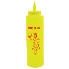 Tablecraft Mustard Squeeze Bottle 12 Oz