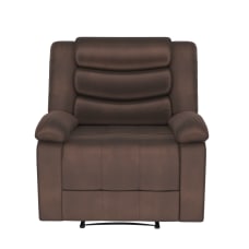 Lifestyle Solutions Harrington Manual Recliner Brown