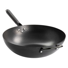 Gibson Home Carbon Steel Hammered Wok