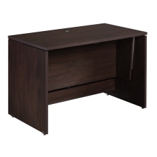 Sauder Select SitStand Desk Jamocha Wood