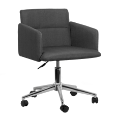 Glamour Home Aila Office Chair Gray