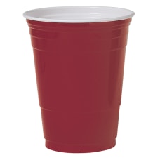 Solo Plastic Party Cups 16 Oz