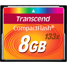 Transcend 8GB Compact Flash Card 133x