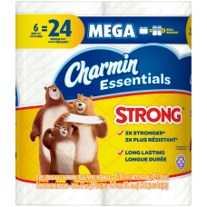 Charmin Essentials Strong 1 Ply Mega