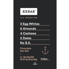 RXBAR Protein Bars Chocolate Sea Salt