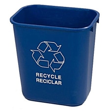 Carlisle Recycling Container 28 Quart Blue