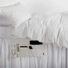 Dormify Non Slip Bedside Caddy White