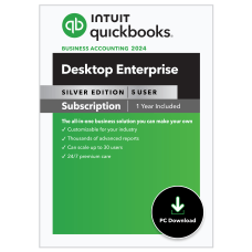 Intuit QuickBooks Desktop Enterprise Silver 2024