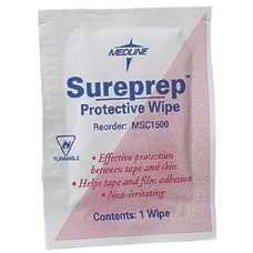 Medline Sureprep Skin Protectant Wipes 50
