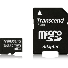 Transcend Flash memory card microSDHC to