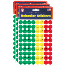 Hygloss Behavior Stickers Assorted Colors 1200