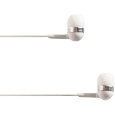 4XEM Earbud Headphones White