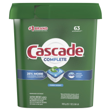 Cascade Complete ActionPacs Dishwasher Detergent Pods
