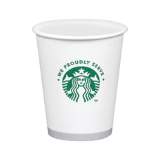 Starbucks We Proudly Serve Cups Hot