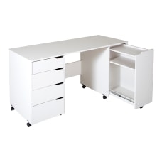 South Shore Crea Sewing Craft Table