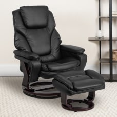 Flash Furniture Contemporary Swivel Recliner And