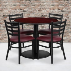 Flash Furniture Round Laminate Table Set