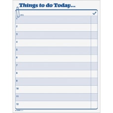 TOPS Things To Do Today Pad