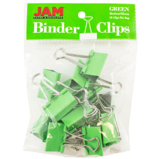 green binder clips
