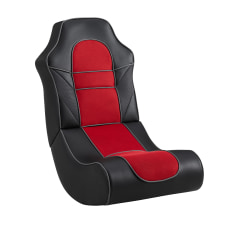 Linon Chatham Rocking Ergonomic Faux Leather