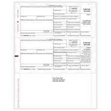 ComplyRight 1099 INT Tax Forms Pressure
