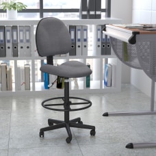 Flash Furniture Ergonomic Adjustable Drafting Chair