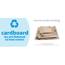 Recycle Across America Cardboard Standardized Recycling